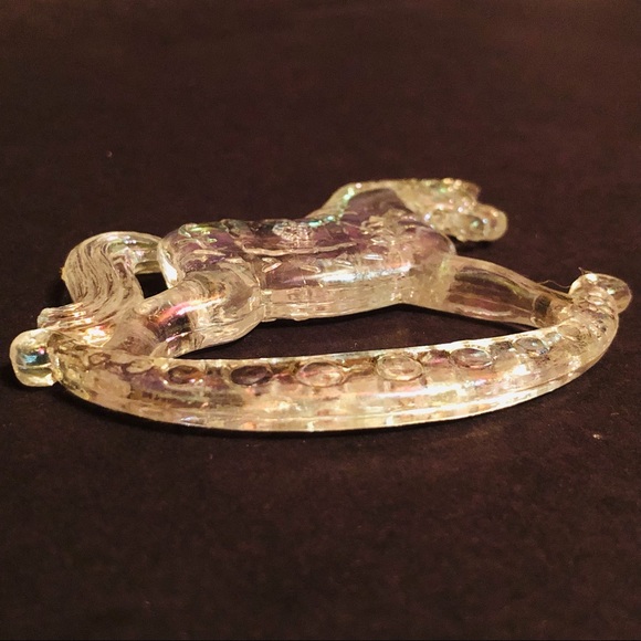 Iridescent Rocking Horse Ornament - Picture 5 of 6
